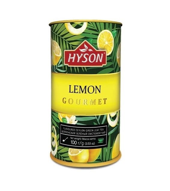 Herbata zielona liściasta cytryna pomarańcza Hyson 100g
