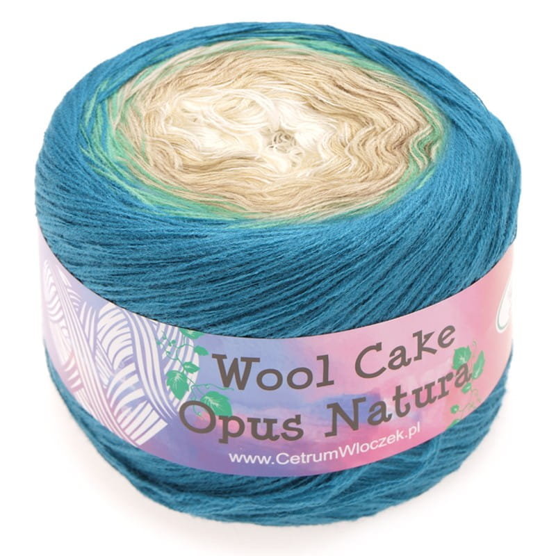 Włóczka Opus Natura Wool Cake 50045 Ombre