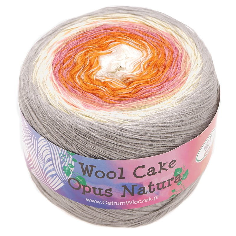 Włóczka Opus Natura Wool Cake 50039 ombre