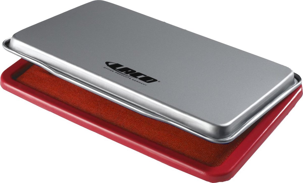 Laco Poduszka stemple 70x110 czerwona 2