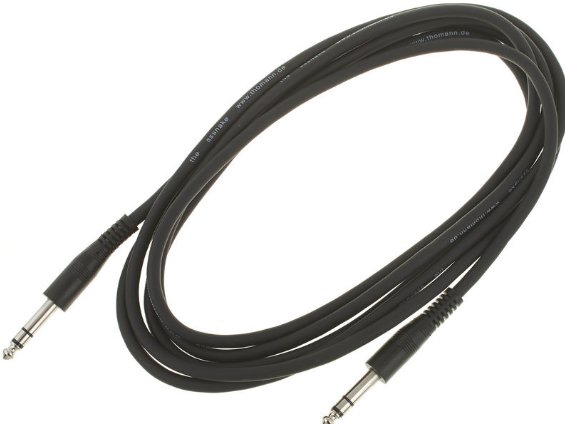 Kabel przewód sygnałowy Jack - Jack 6,3 mm 3 m