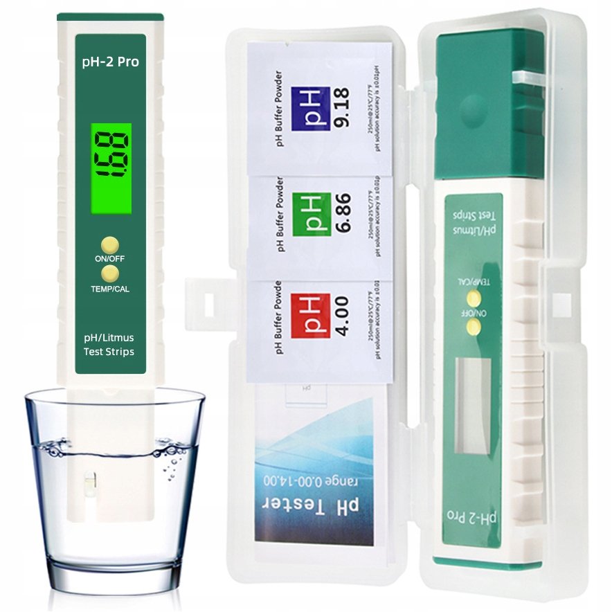 MIERNIK pH METR TESTER BUFORY WODY AUTOKALIBRACJA pH-2Pro