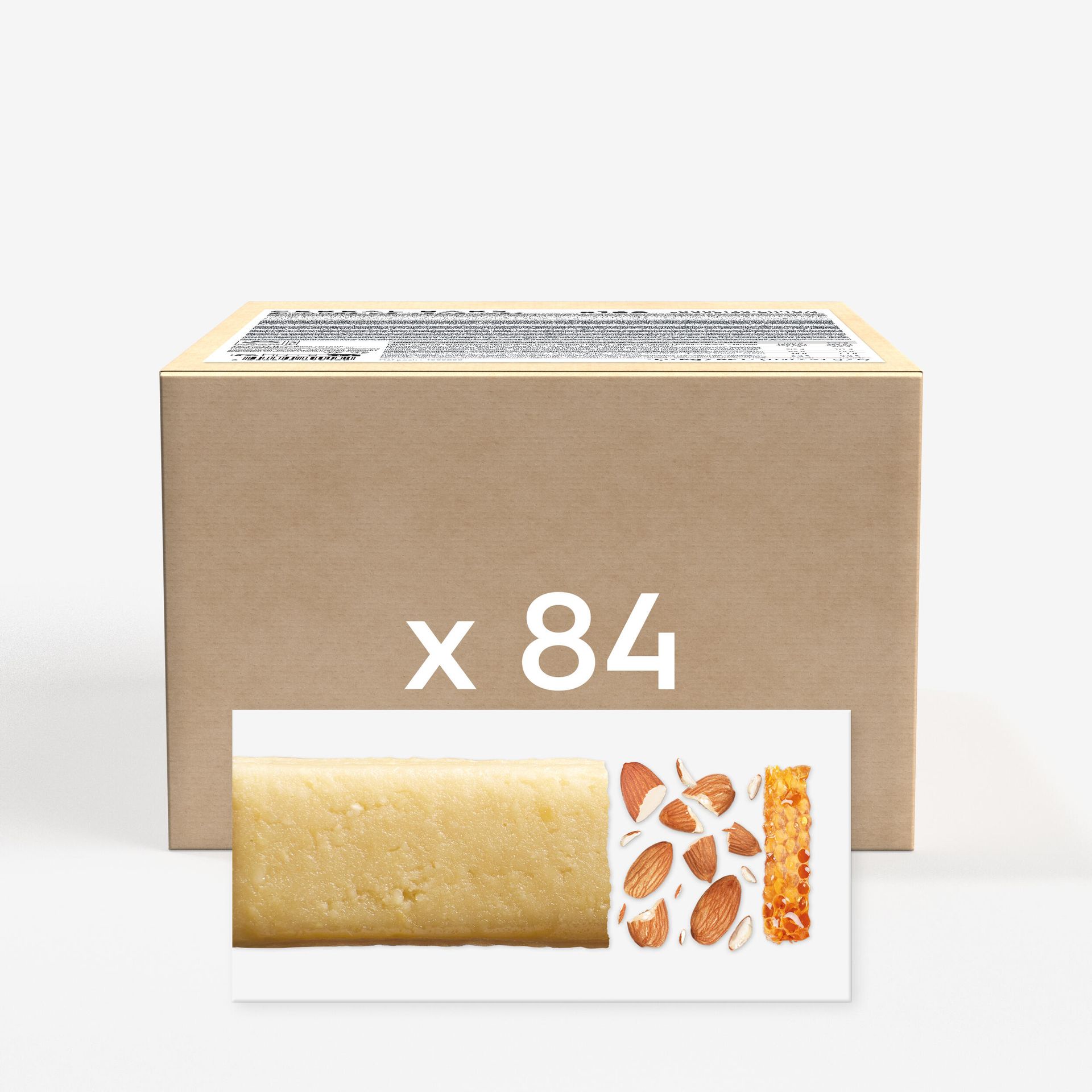 Baton energetyczny masa migdałowa naturalna 80x25g