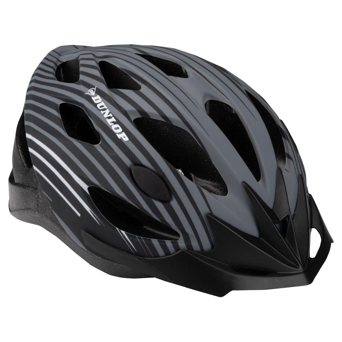 Kask rowerowy DUNLOP 240008 Szary dla Dzieci (rozmiar S)