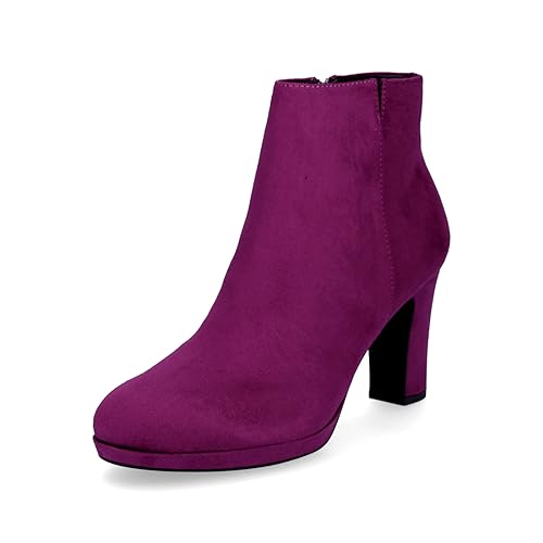 Tamaris Damskie 1-1-25062-41 modne kozaki, ciemnoróżowe, 39 EU, ciemnoróżowy, 39 EU