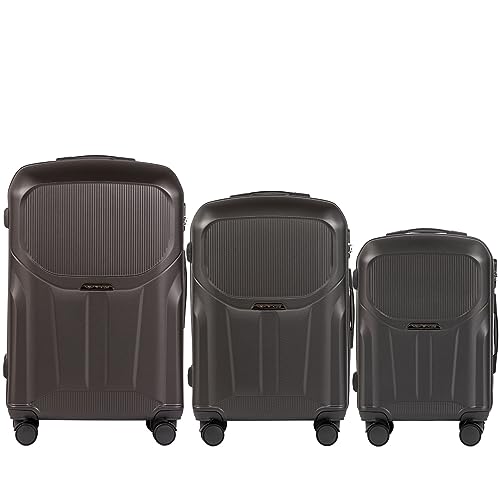 WINGS Walizka Podróżna - lekka walizka z kółkami i uchwytem teleskopowym