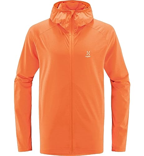 Haglöfs 604823_4N8 MIRRE MID HOOD MĘSKA Kurtka MĘSKA FLAME ORANGE Rozmiar M