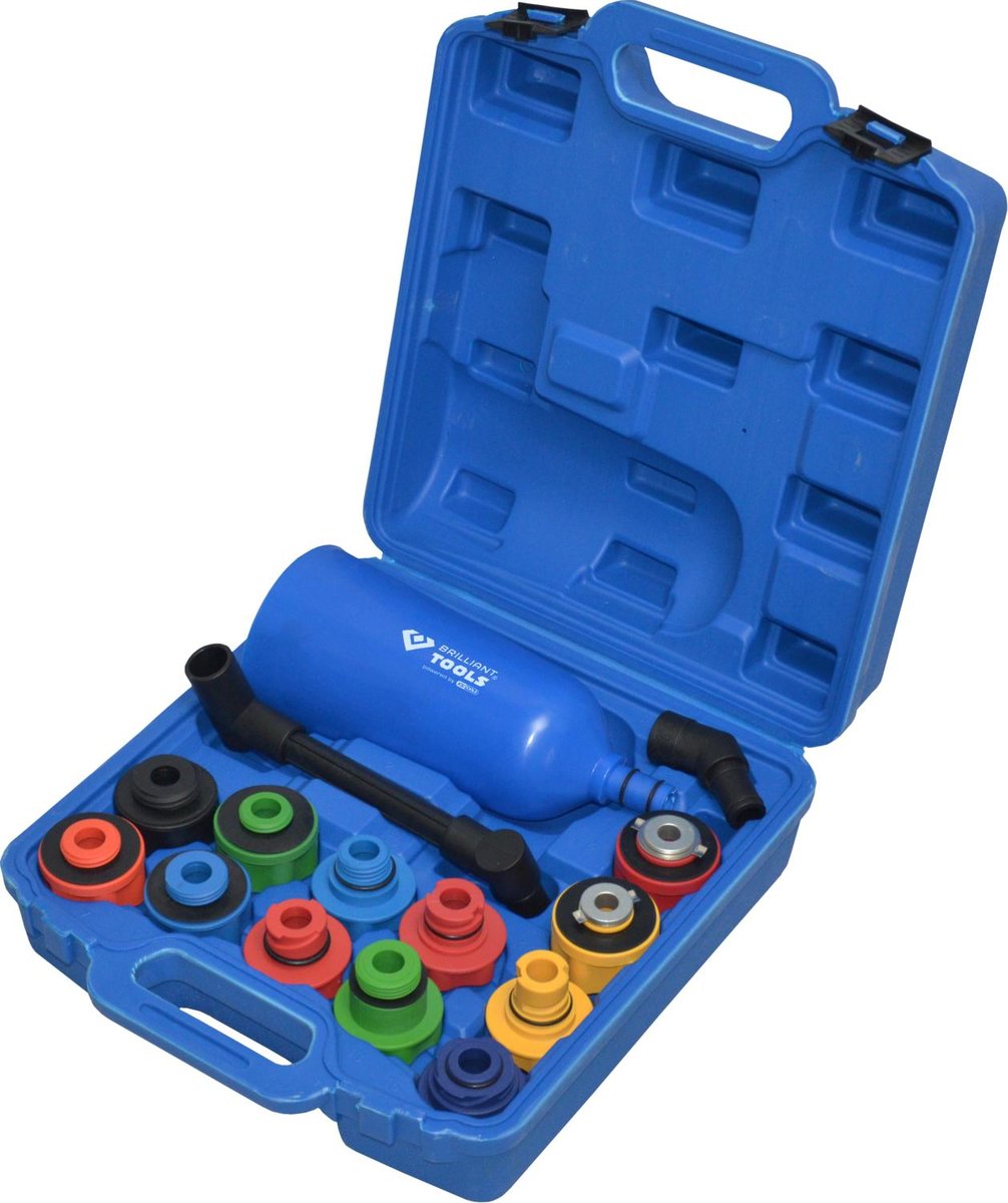 Brilliant Tools MASTER Zestaw lejków do wlewania oleju z obrotowym
