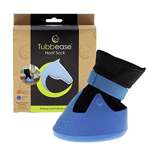 Tubbease, L, niebieski buty do obręczy konia