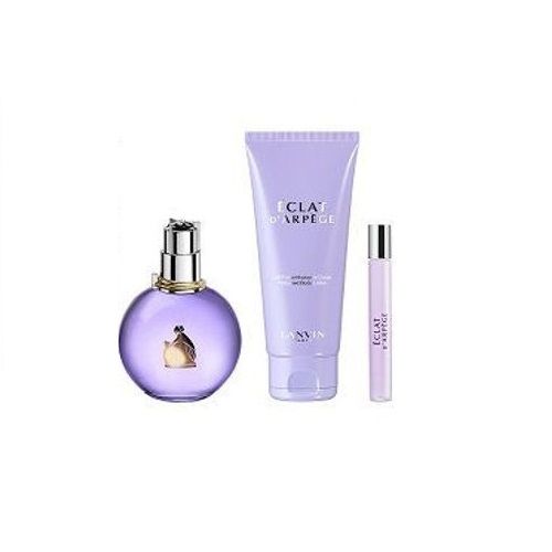 SET LANVIN Eclat d'Arpege Happy EDP spray 100ml + BODY LOTION 100ml + EDP spray 7,5ml