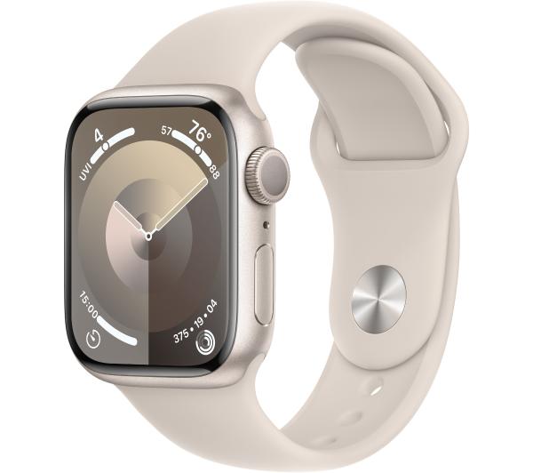 Apple Watch Series 9 GPS 41mm Aluminium Sport M/L Beżowy