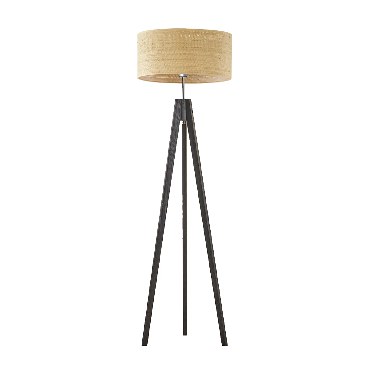 Drewniana lampa stojąca na 3 nogach w stylu boho HAITI BOHO