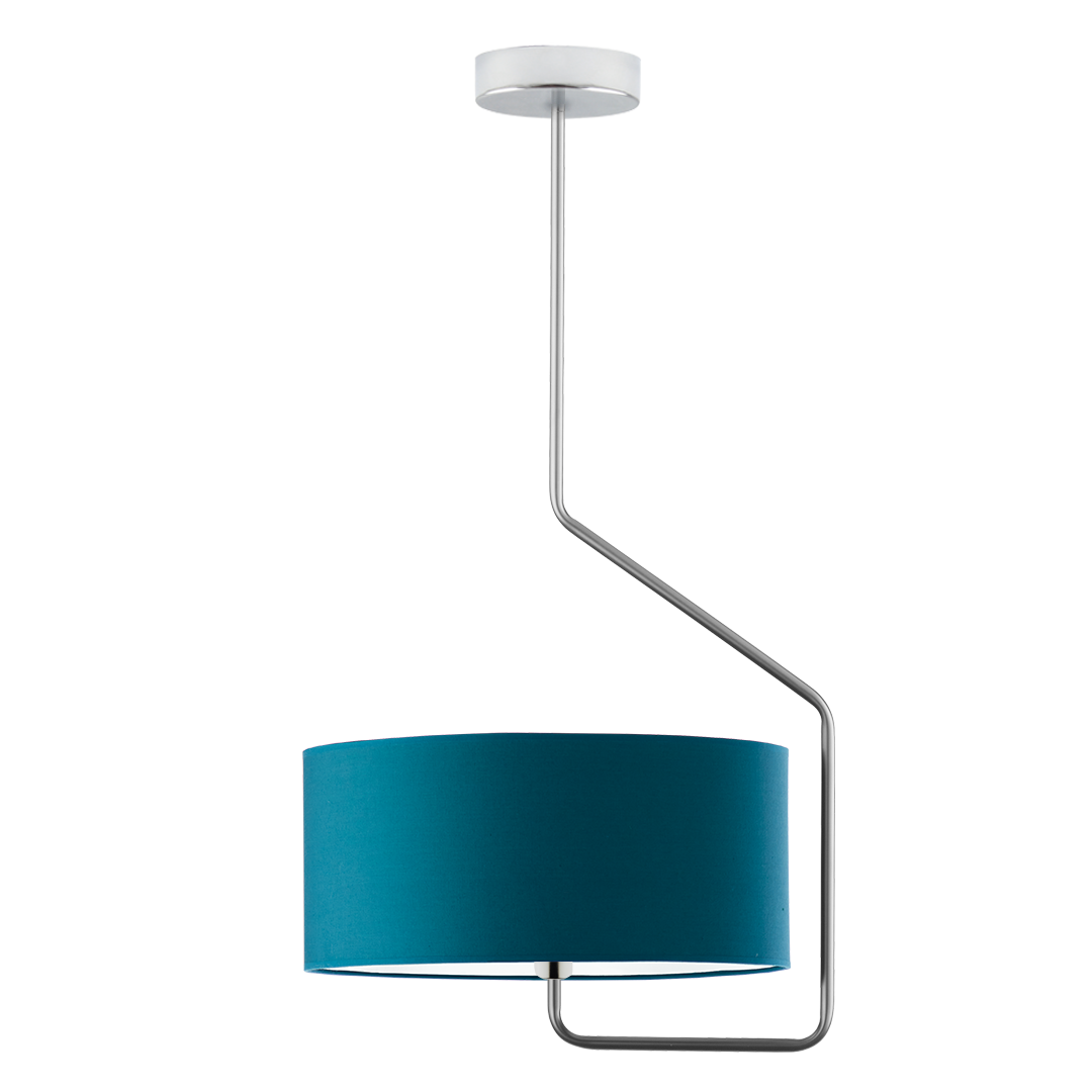 Chromowana lampa wisząca do jadalni LAVRIO