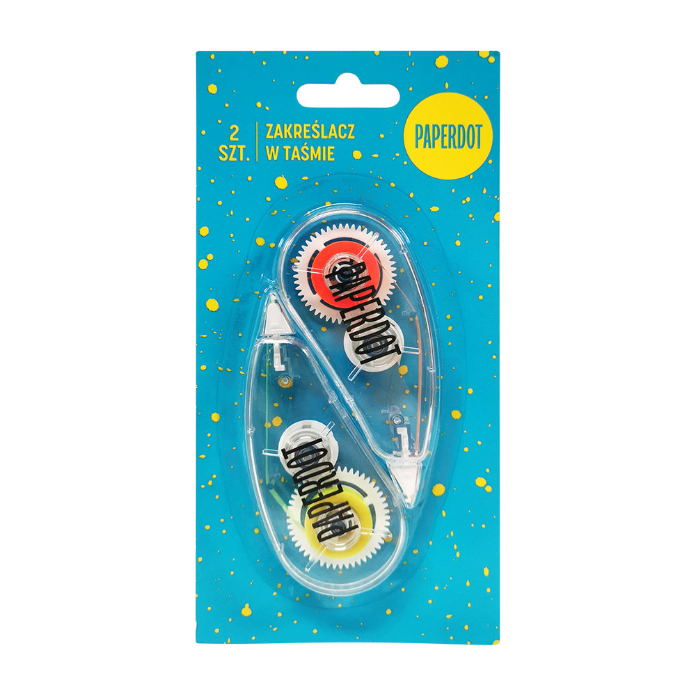 Paperdot, Zakreślacz w taśmie, 2 sztuki
