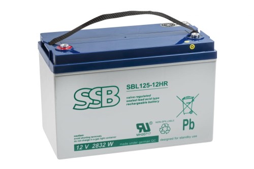 Akumulator SSB SBL 125-12HR 12V 100Ah