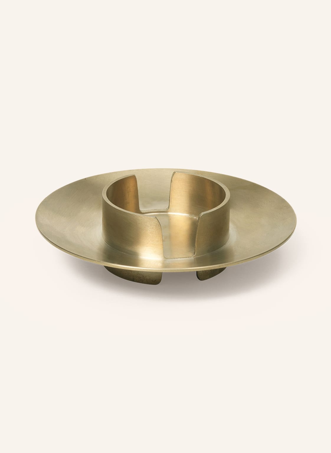 Ferm Living Świecznik gold