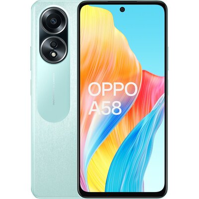 Oppo A58 6GB/128GB Dual Sim Turkusowy