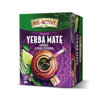 Big-Active Yerba Mate Limonka Trawa Cytrynowa ex20