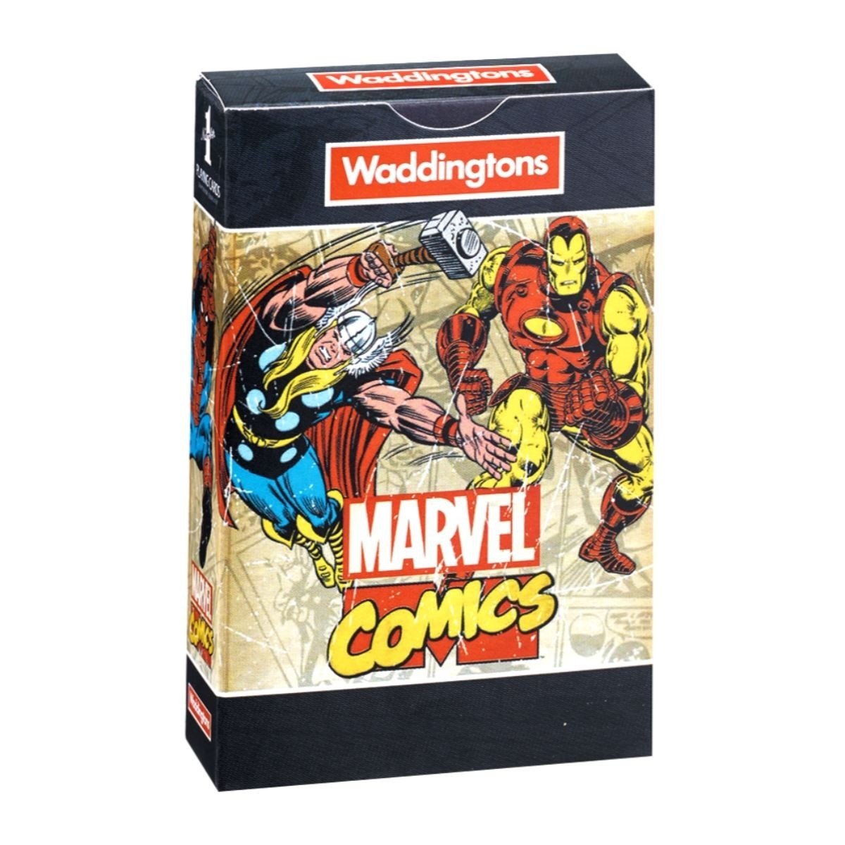 Waddingtons Number 1 Karty do gry wadding firmy Marvel Comics retro wersja angielska 13778
