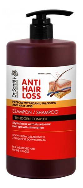 Sante Dr. Dr. Anti Hair Loss, szampon stymulujący wzrost włosów, 1000 ml