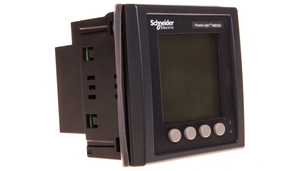 Schneider Electric Miernik parametrów sieci (U. I. P. Q. f. PF. E) 51A przekładnik 100-415V AC Modbus tablicowy 96x96mm METSEPM5310 METSEPM5310