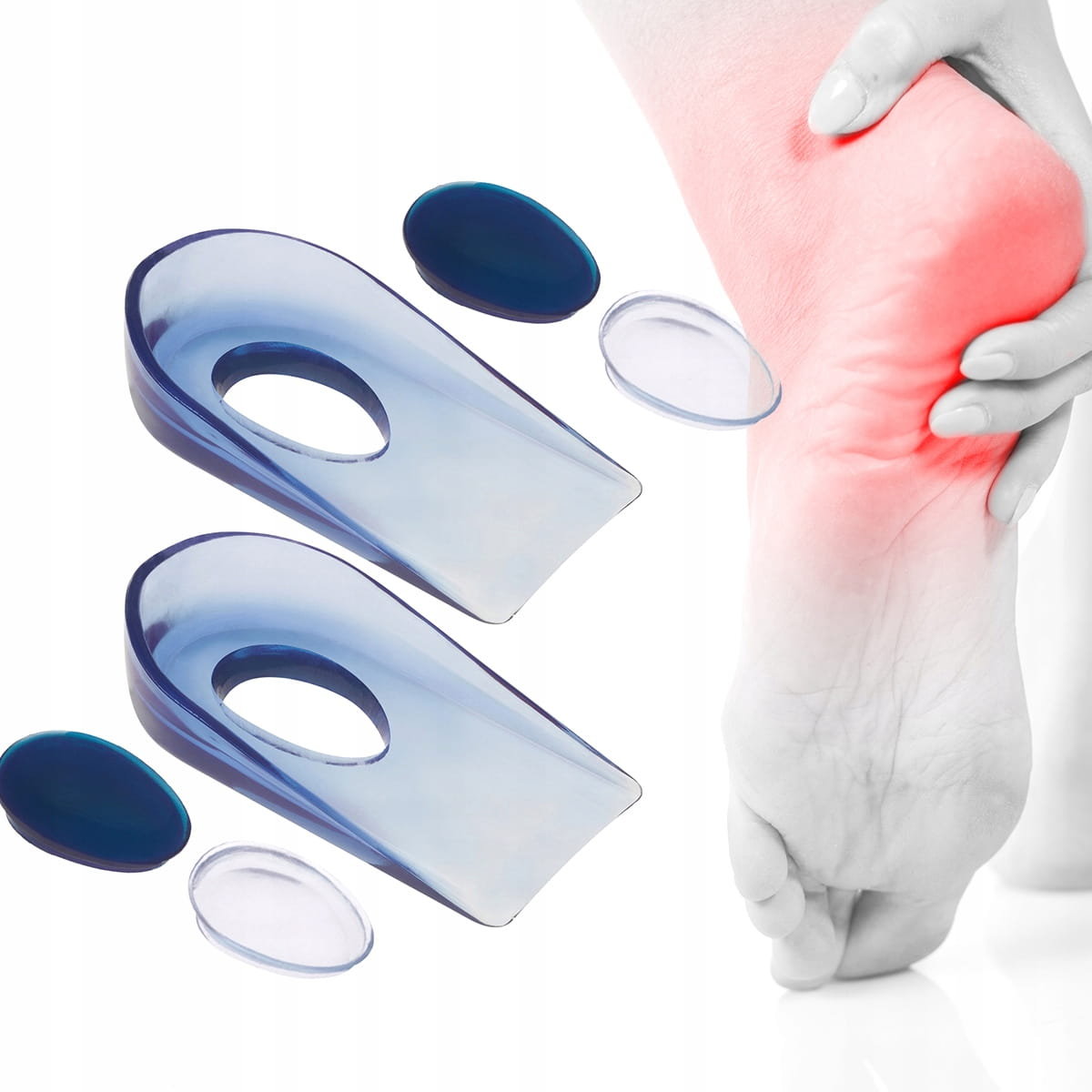 TecniWork, Amortyzujące podpiętki do butów 2x rozmiar 35-40 CO215B