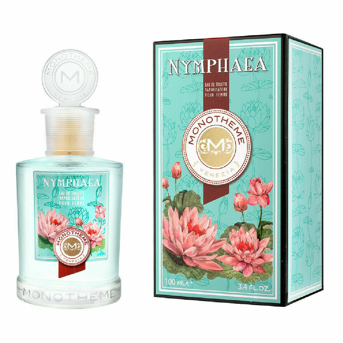 Monotheme, Classic Collection Nymphaea pour Femme, Woda toaletowa dla kobiet, 100 ml