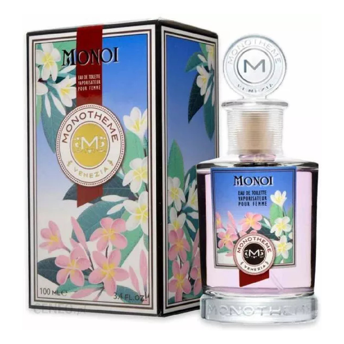 Monotheme, Classic Collection Monoi pour Femme, Woda toaletowa dla kobiet, 100 ml