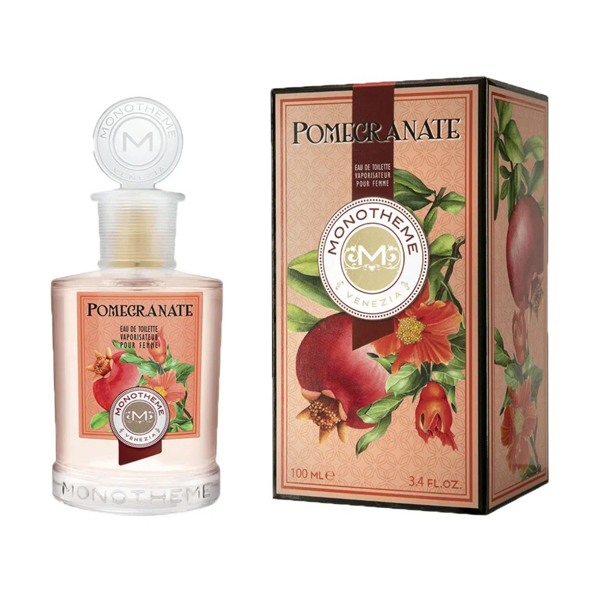 Monotheme, Classic Collection Pomegranate pour Femme, Woda toaletowa dla kobiet, 100 ml
