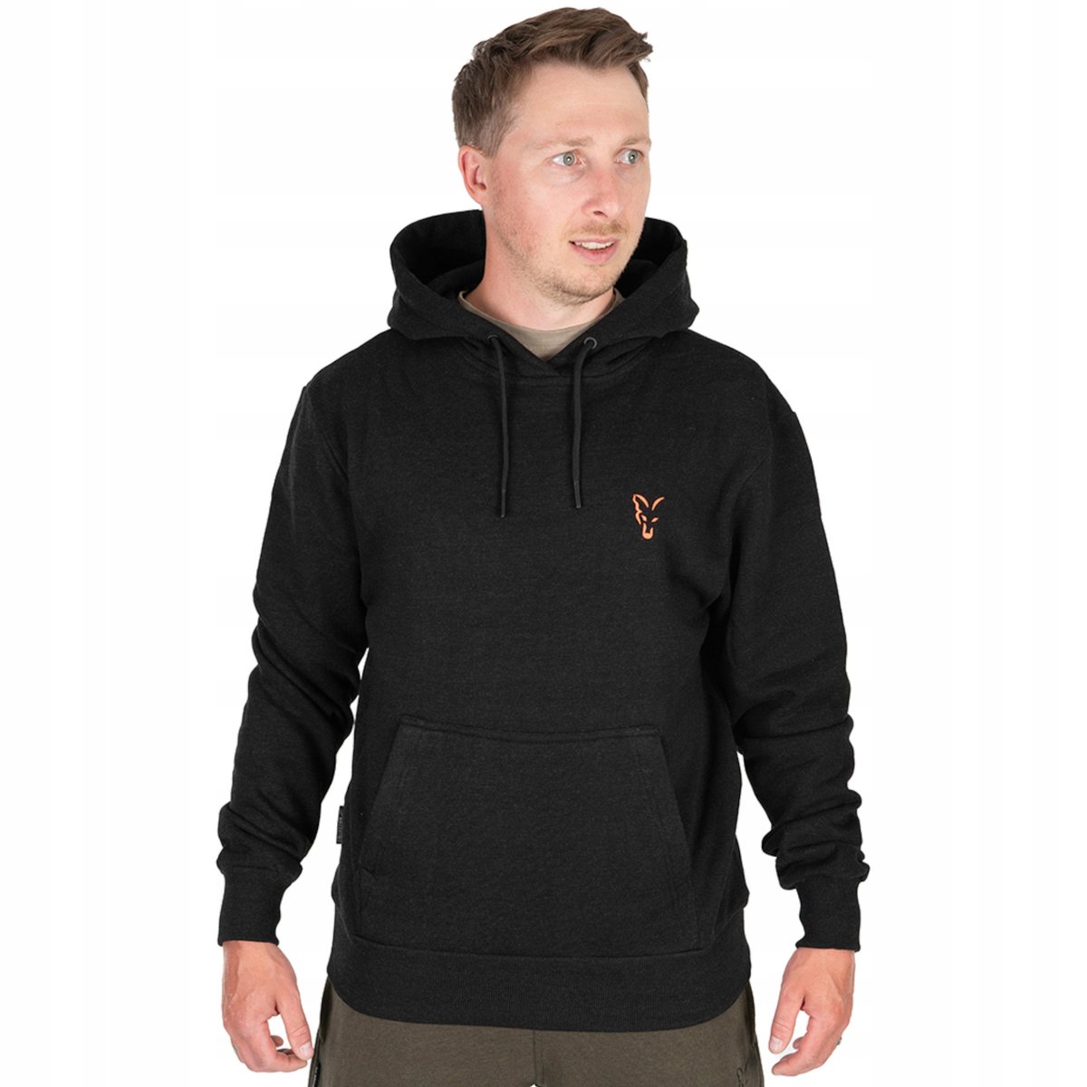BLUZA WĘDKARSKA FOX COLLECTION HOODIE BLACK R. XL