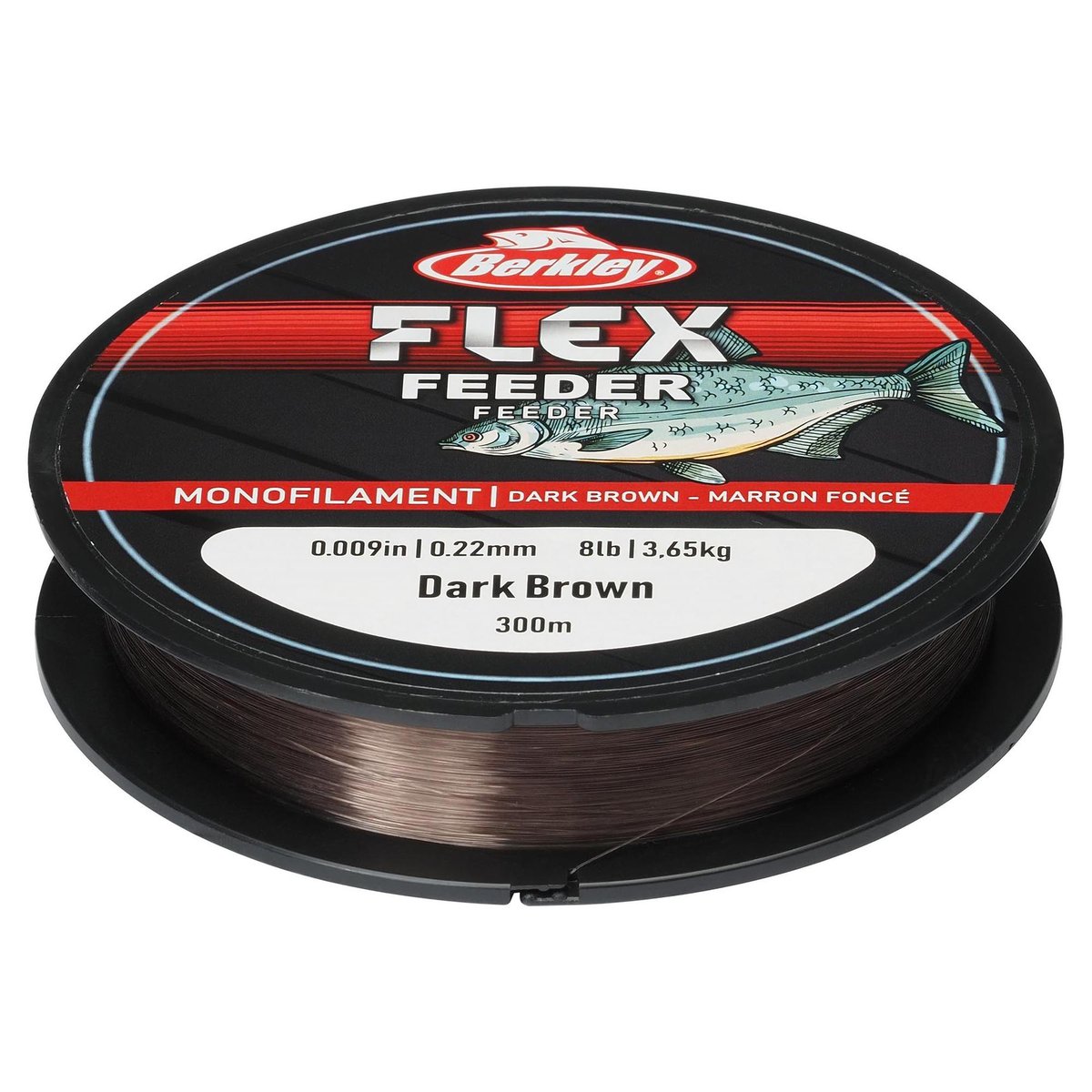 ŻYŁKA BERKLEY FLEX SS FEEDER BROWN 0.16 MM 300 M