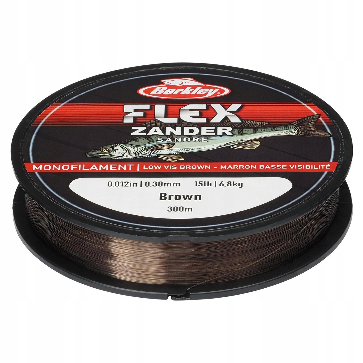 ŻYŁKA BERKLEY FLEX SS ZANDER BROWN 0,35 MM 300 M