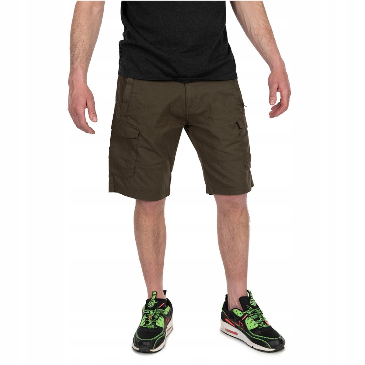 SPODENKI WĘDKARSKIE FOX LW CARGO GREEN BLACK R. L
