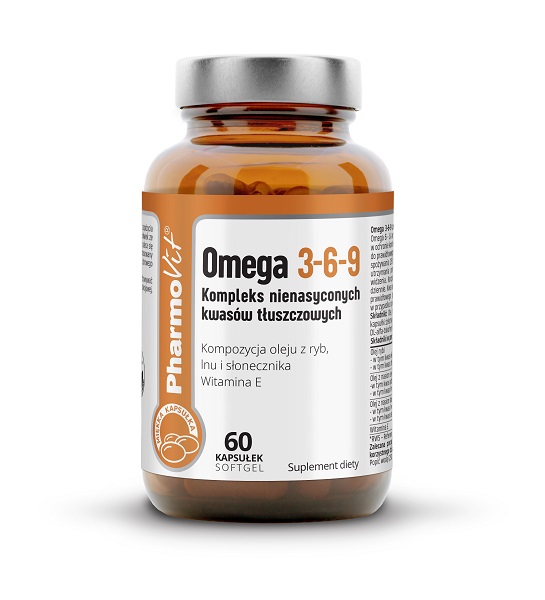 Omega Pharma Pharmovit 3-6-9 60 kaps Softgel 8E66-12001
