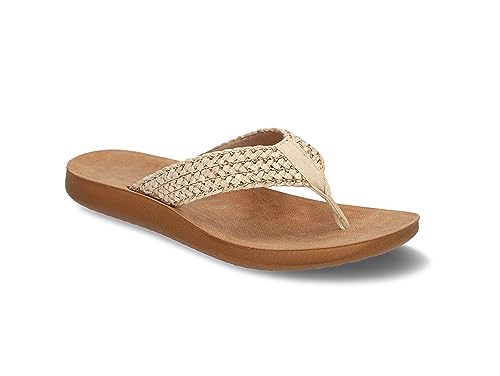SPICE UP Vitori, Płaskie Sandały Damskie, 51005 Bege, 40 EU