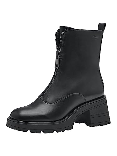 Tamaris Damskie sztyblety 1-25431-41, czarny, 38 EU