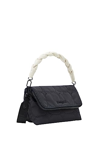 Desigual Women's BOLS_BE Random VENECI, czarny, czarny