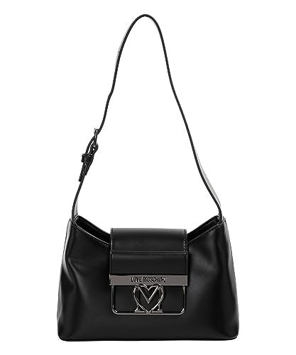 Love Moschino JC4201PP0HKW0000, Torba Na Ramię Kobieta, Czarny, Czarny