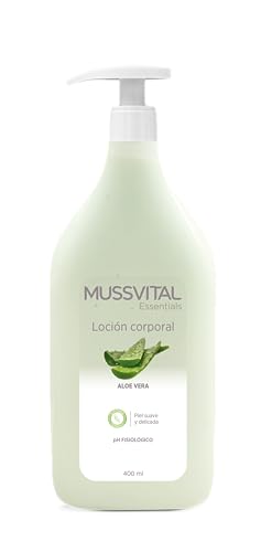 MUSSVITAL Essentials, Balsam do ciała, Aloe Vera, Delikatna i delikatna skóra, 400 ml