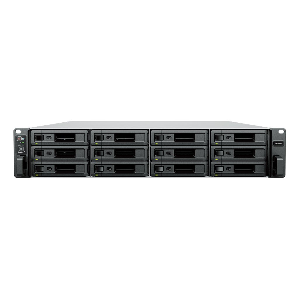 Synology SA3400D serwer danych NAS Rack (2U) Przewodowa sieć LAN