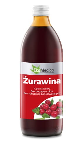 EkaMedica Żurawina sok 500 ml