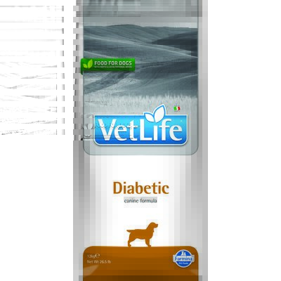 Farmina Vet Life Vet Life DOG DIABETIC 12kg PVT120297S