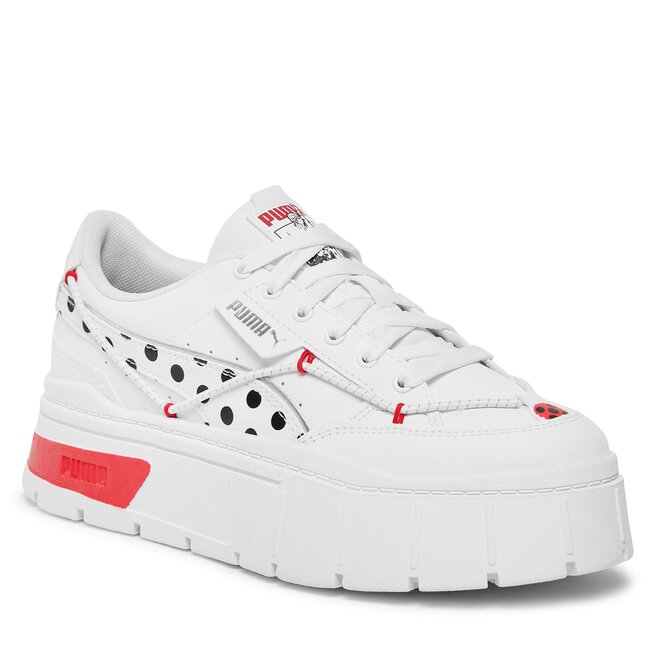 Sneakersy Puma Mayze Stack Miraculous Jr 393906 02 Puma White-Puma Red