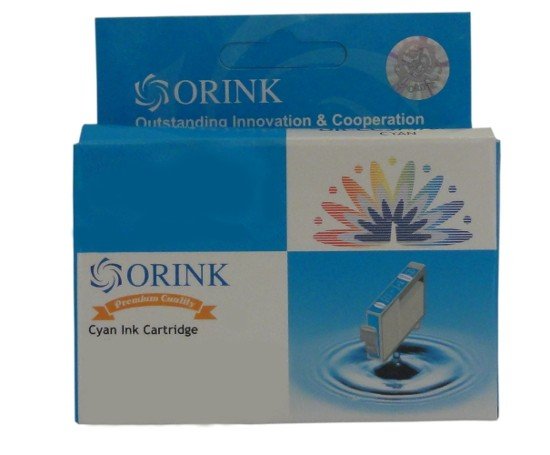 Tusz ORINK, błękitny, 19.5 ml, LC985C