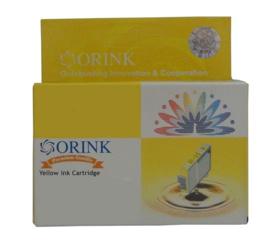 Tusz ORINK, żółty, 19.5 ml, LC985Y