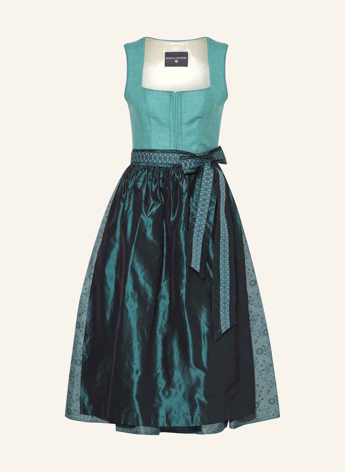 Kinga Mathe Sukienka Bawarska Royan gruen