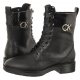 Workery Rubber Sole Combat Boot W HW0HW01717 (CK370-a) Calvin Klein