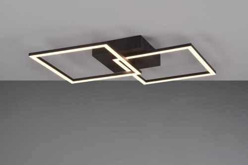 Trail lampa sufitowa 2xLED/20W czarna R64492132