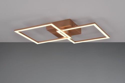 Trail lampa sufitowa 2xLED/20W brązowa R64492165