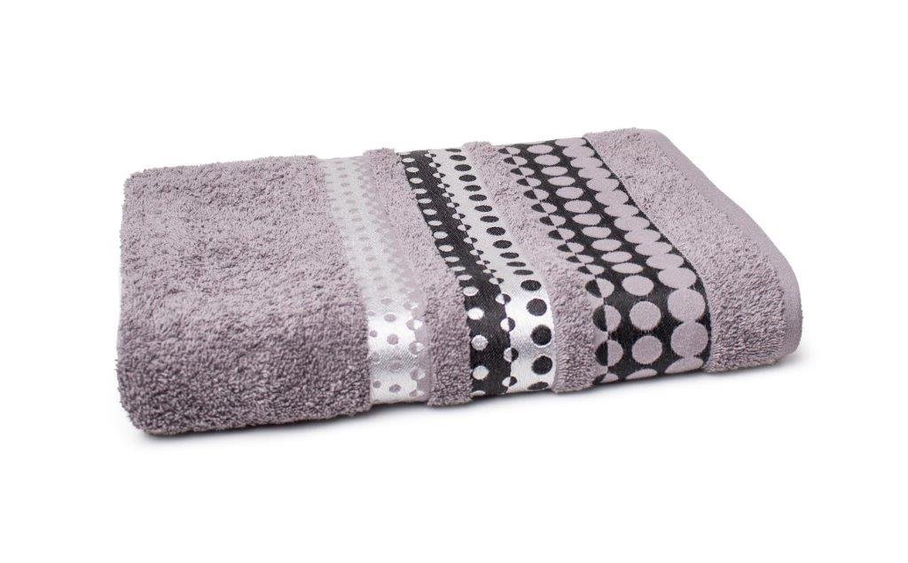 Faro Ręcznik Silver 70x140 Frotte Szary